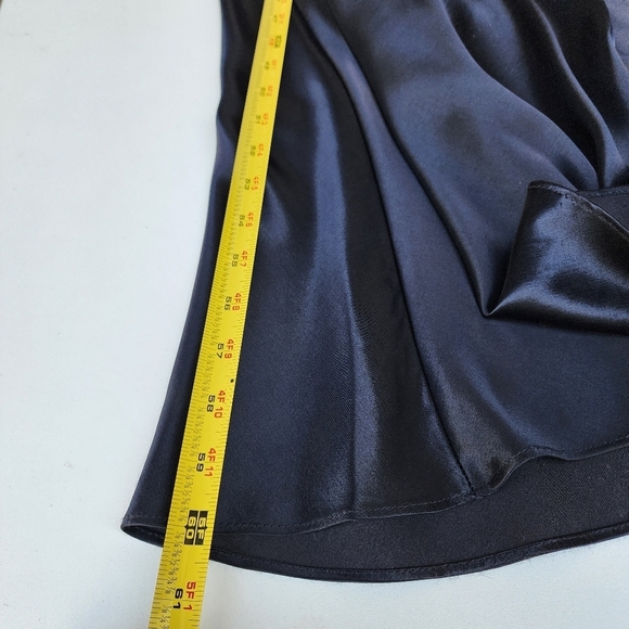 Blondie and Me Evening by Linda Bernell Black Halter Cocktail Prom Dress 11/12 - Picture 13 of 13